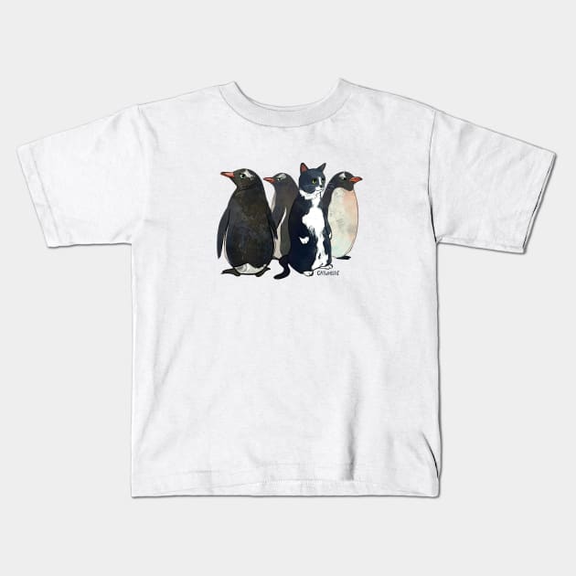 Imposter Kids T-Shirt by Catwheezie